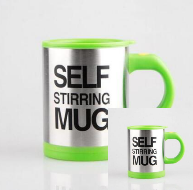 Automatic Self Stirring Stainless Steel Magnetic Coffee Mug