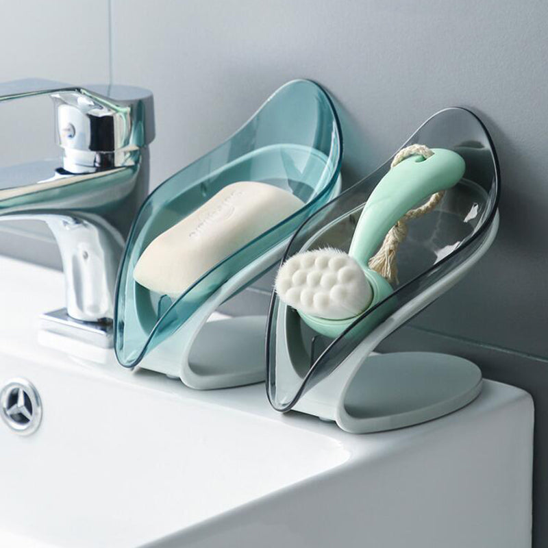 Leaf Shape Non Slip Soap Holder