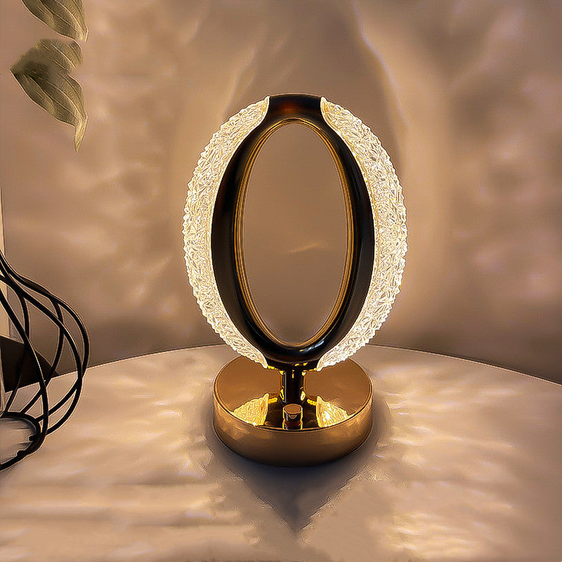 Star Eye Crystal Acrylic Frame Night Light