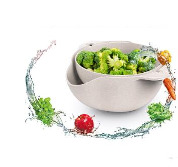 Plastic 2 in 1 Washing Basket