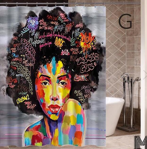 Art Design Graffiti Shower Curtains