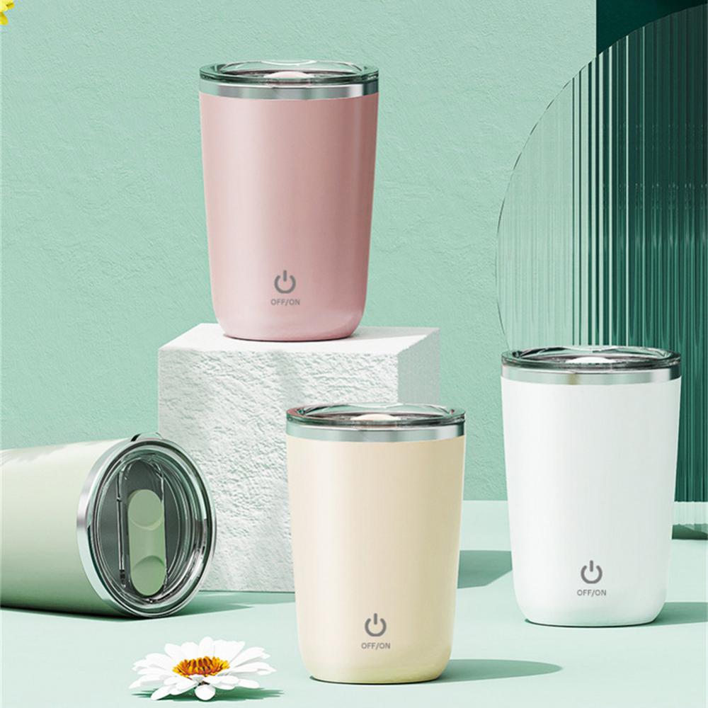350 ML Stainless Steel Automatic Self Stirring Coffee Mug