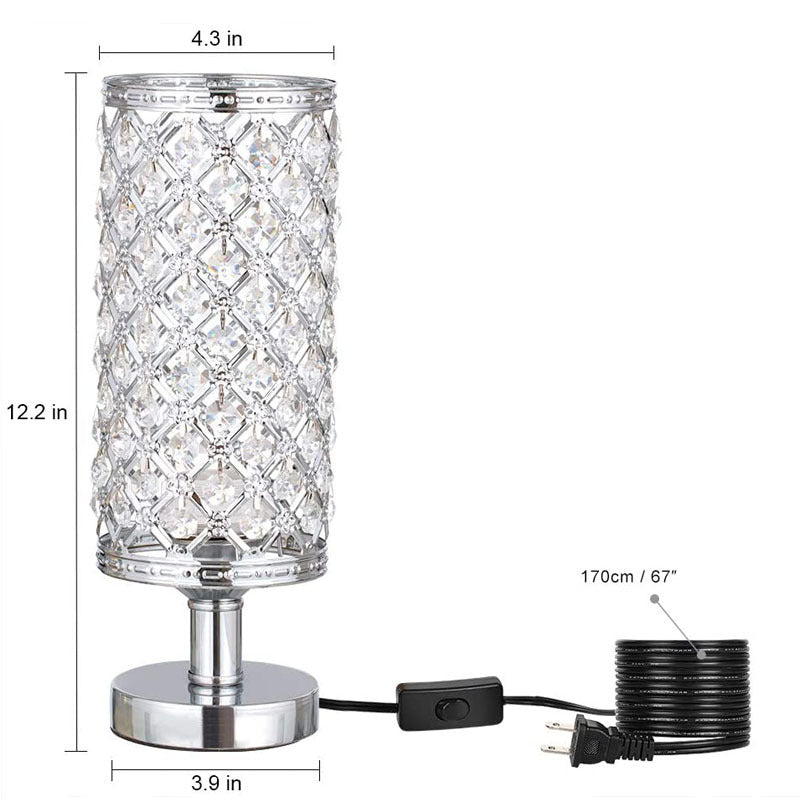 Crystal Table Lamp With Stylish Decoration