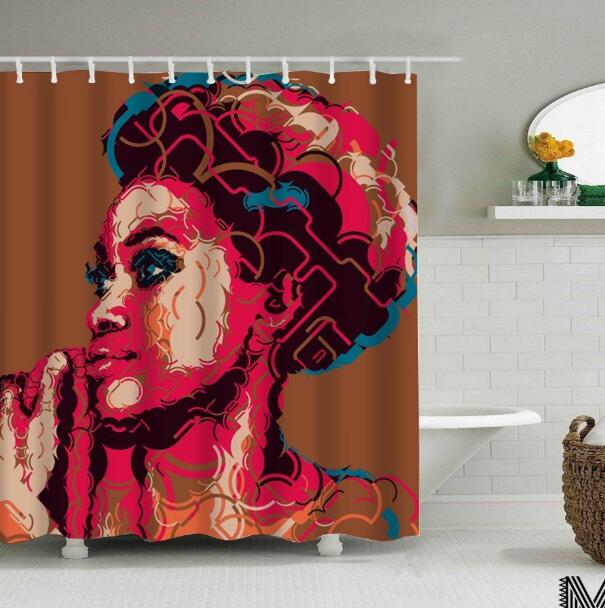 Art Design Graffiti Shower Curtains