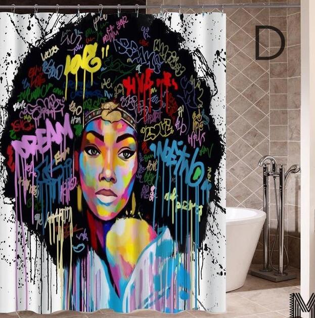 Art Design Graffiti Shower Curtains
