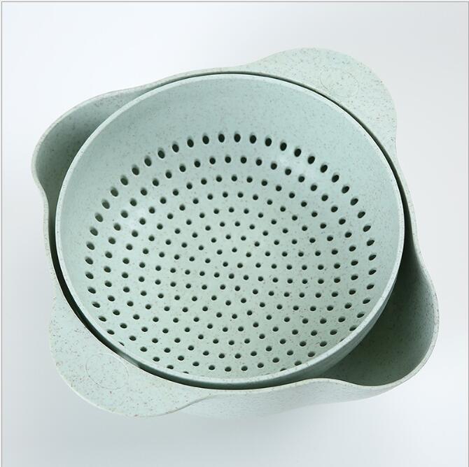 Plastic 2 in 1 Washing Basket