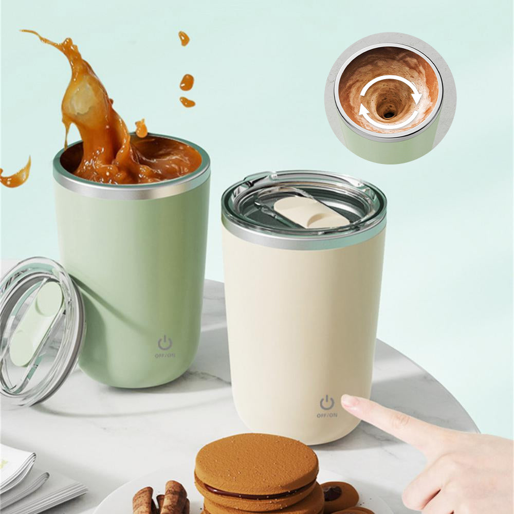 350 ML Stainless Steel Automatic Self Stirring Coffee Mug