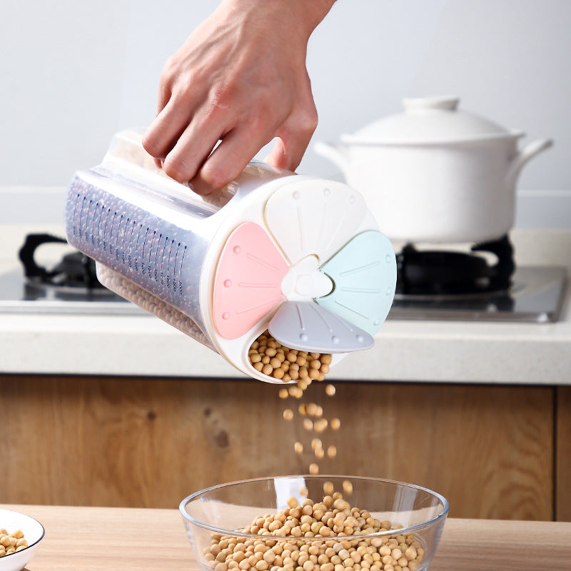Healthy Dry Food Transparent Containers Storage Tank