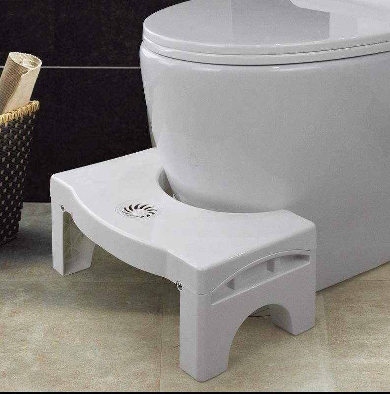 Foldable Plastic Toilet Stool Step
