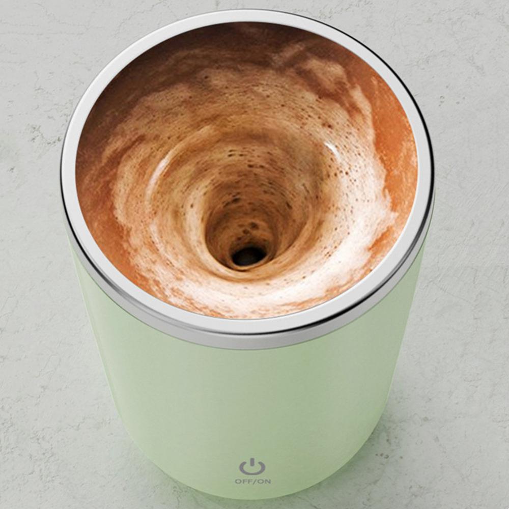 350 ML Stainless Steel Automatic Self Stirring Coffee Mug