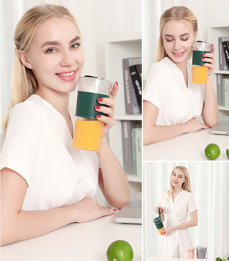 Mini USB Rechargeable Portable Fruit Blender