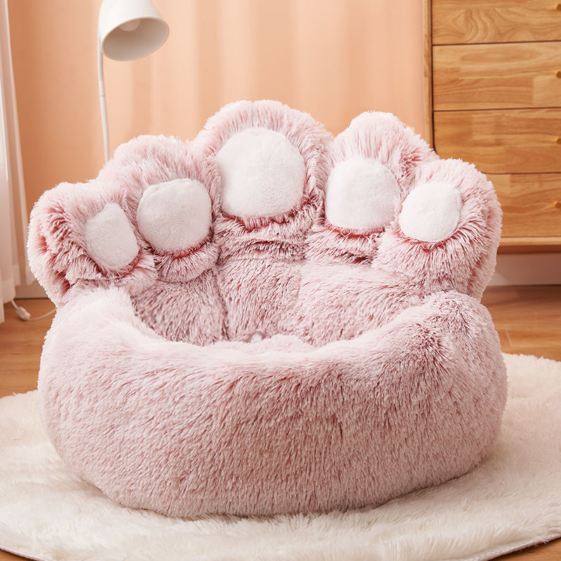 Dog Round Large Plush Bed