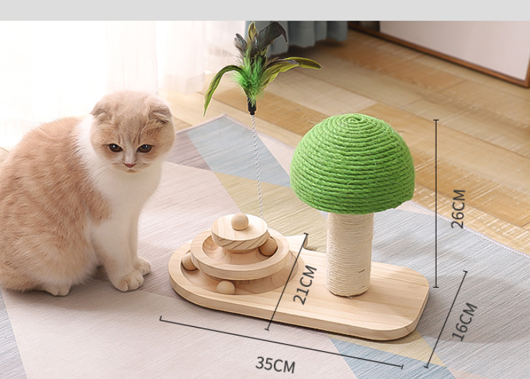 Cat Tree Scratch Toys