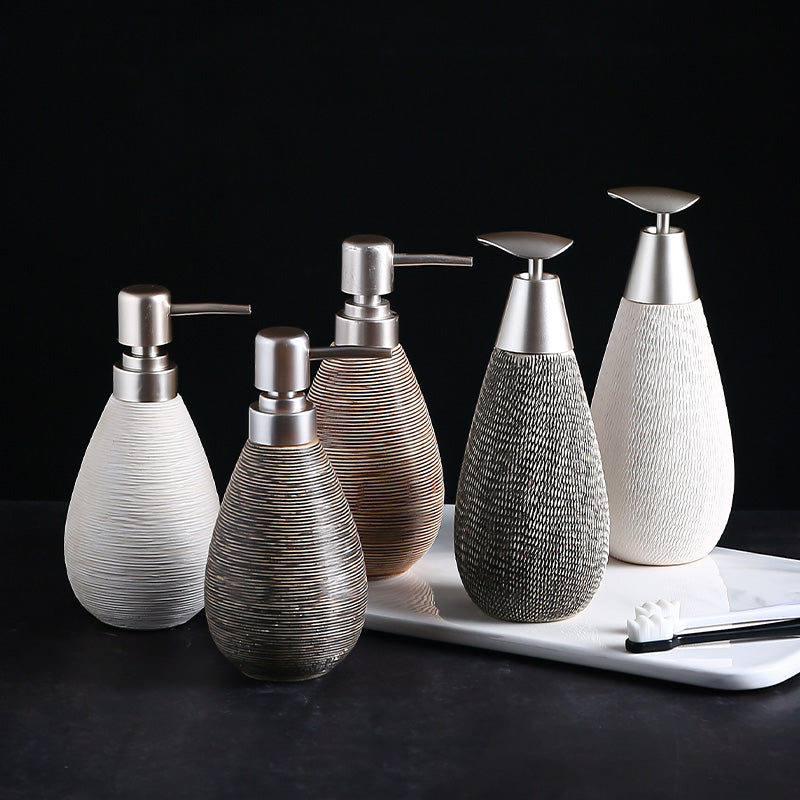 Ceramic Bathroom Gel Bottle