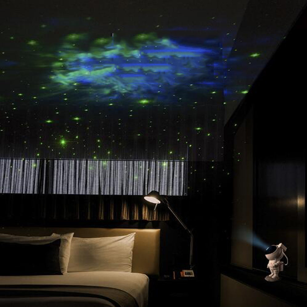 Astronaut Galaxy Sky Projector Nightlight USB Table Lamp