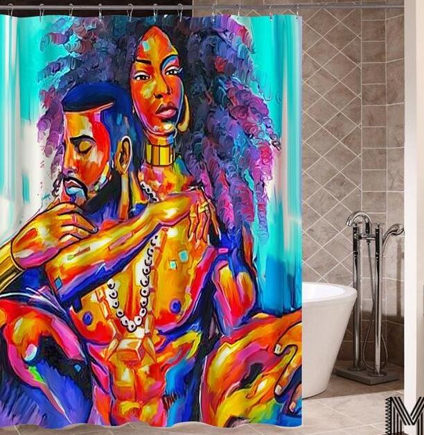 Art Design Graffiti Shower Curtains