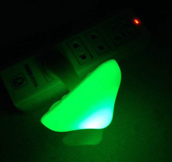 LED Wall Socket Mushroom Night Light
