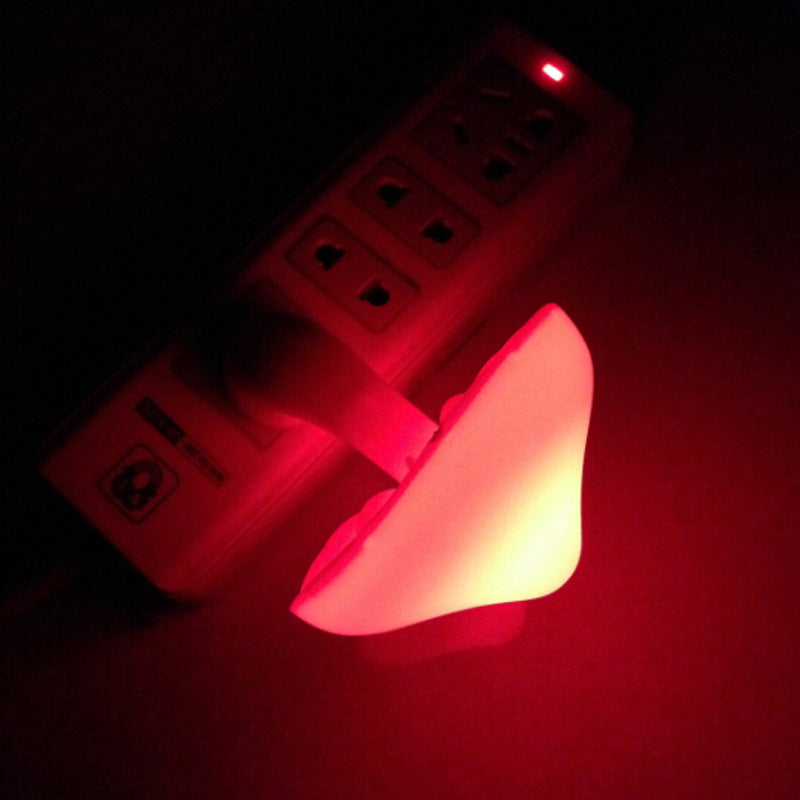 LED Wall Socket Mushroom Night Light
