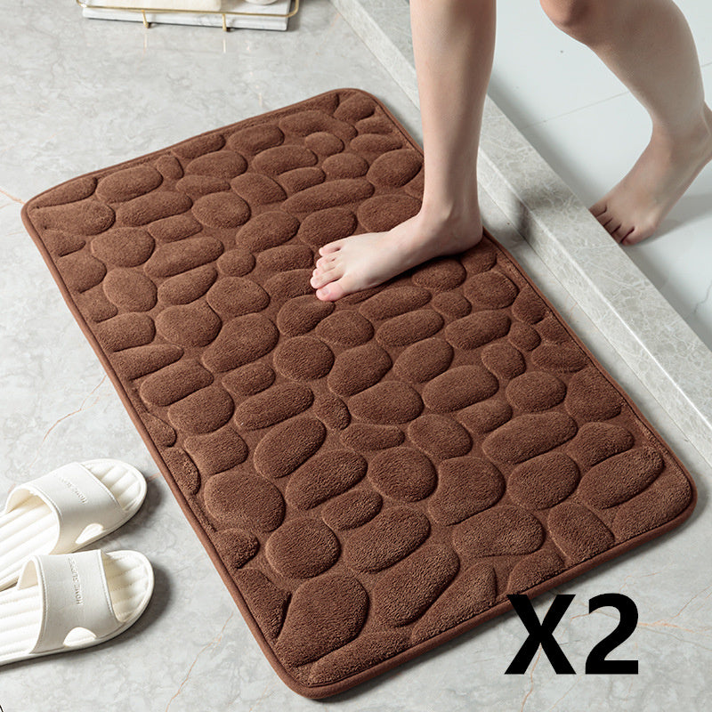 Pebble Stone Bathroom Floor Mat