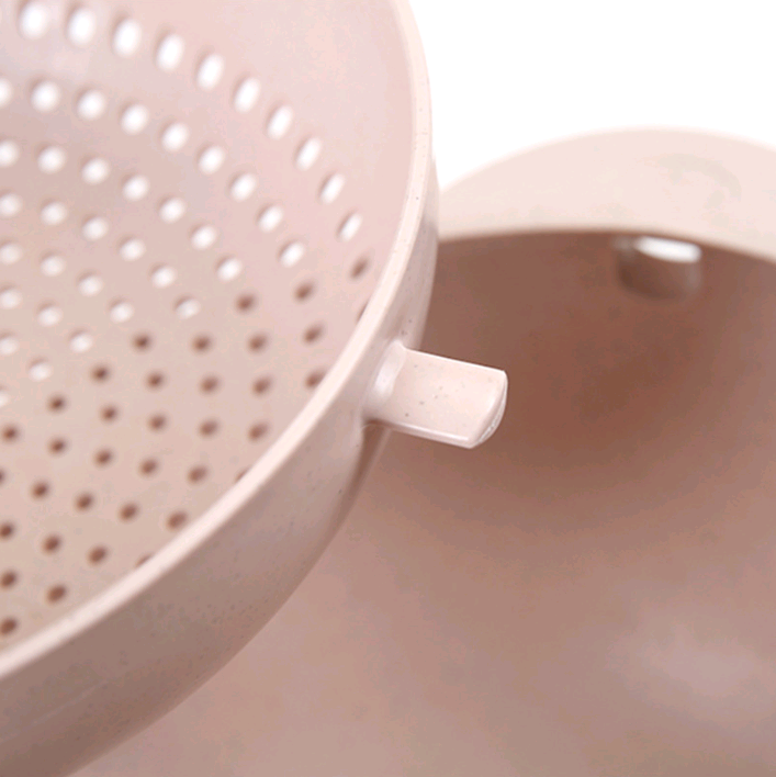 Plastic 2 in 1 Washing Basket