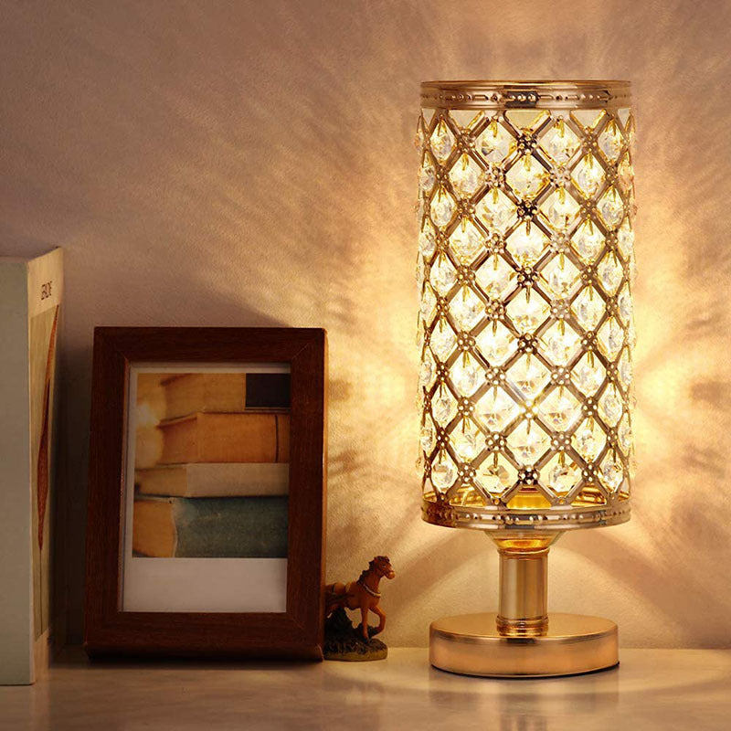 Crystal Table Lamp With Stylish Decoration