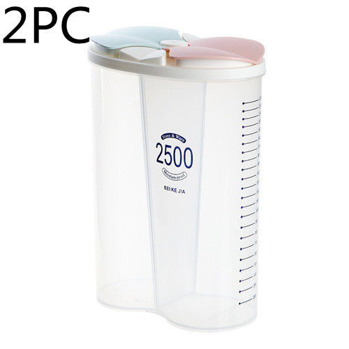 Healthy Dry Food Transparent Containers Storage Tank