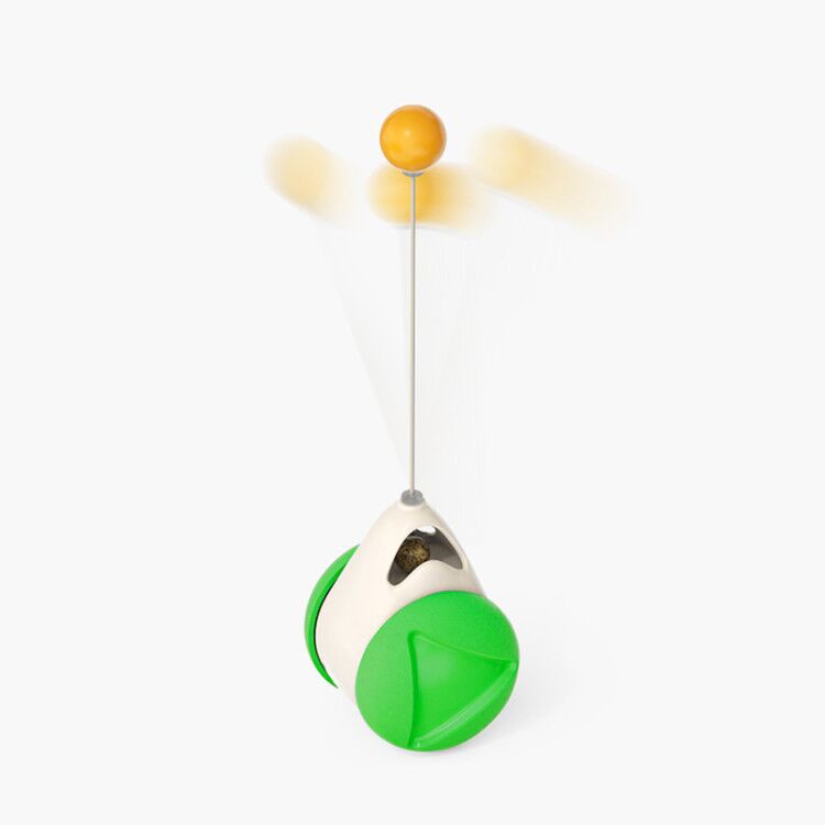 Multi-Function Cat Rotating Windmill Itch/ Scratching/ Teeth Shining Toy