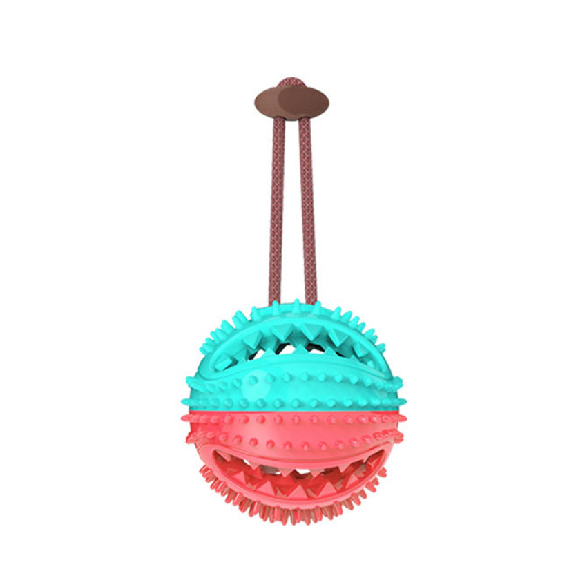 Dog Silicon Suction Cup Tug Ball Toy