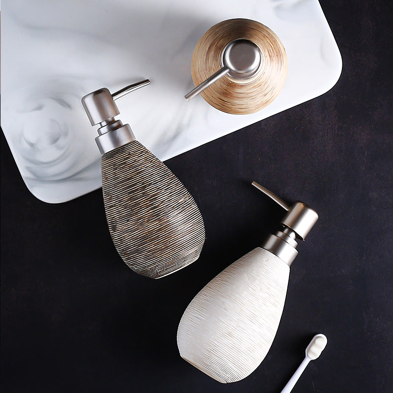 Ceramic Bathroom Gel Bottle