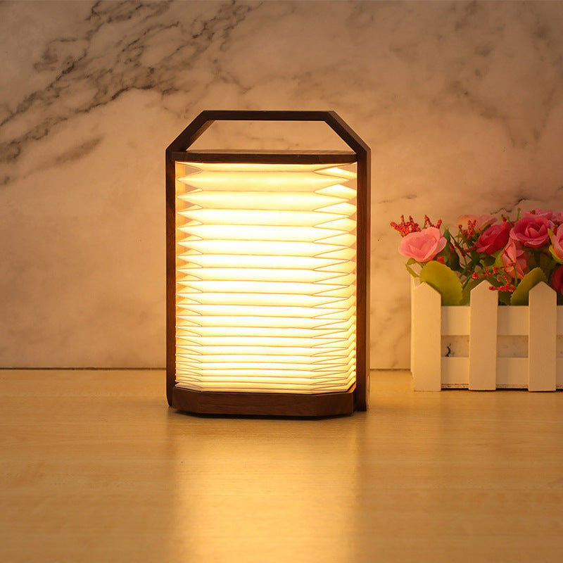 Creative Wooden Table Lamp