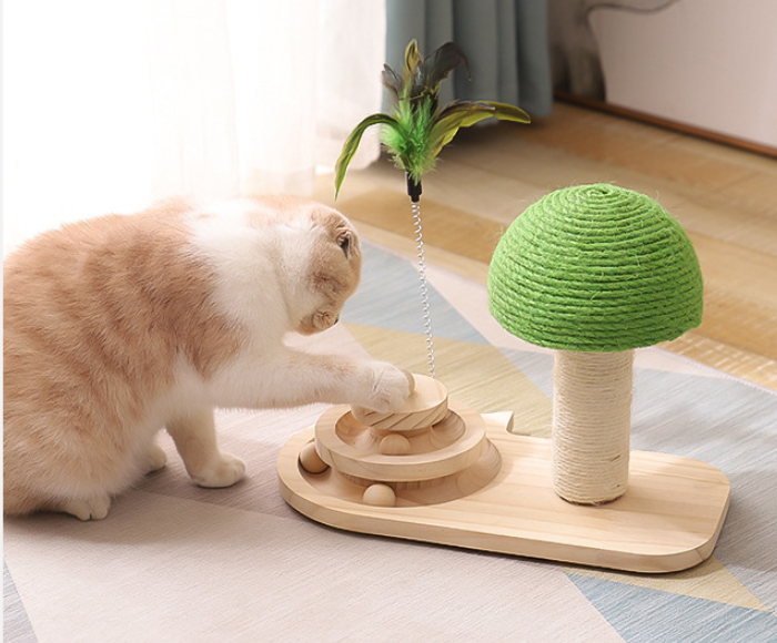 Cat Tree Scratch Toys