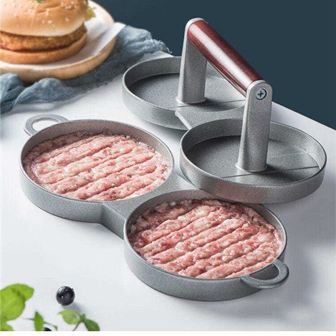 Aluminum Round Burger Press