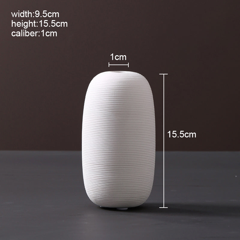 Scandinavian Style Ceramic Vase Decorative