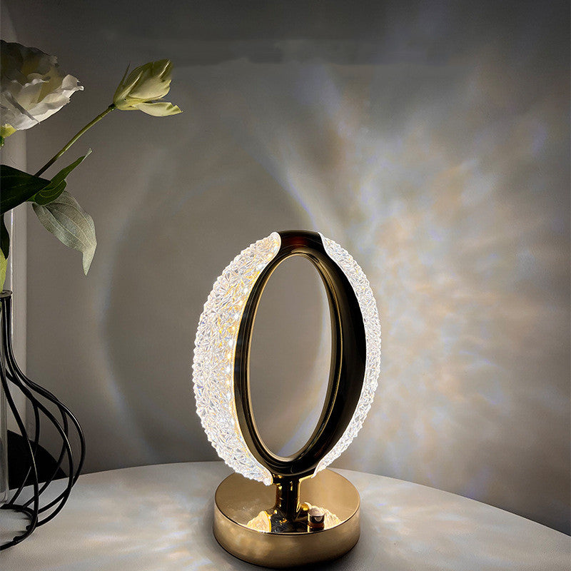 Star Eye Crystal Acrylic Frame Night Light