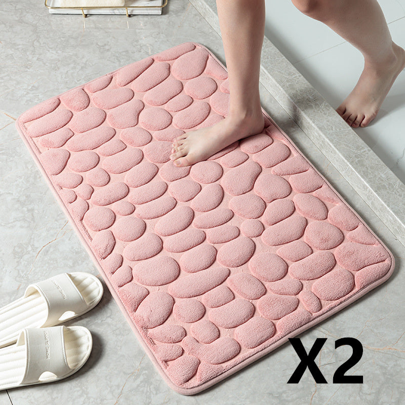 Pebble Stone Bathroom Floor Mat