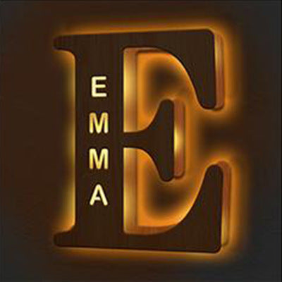 Personalized Custom Letter Lamp