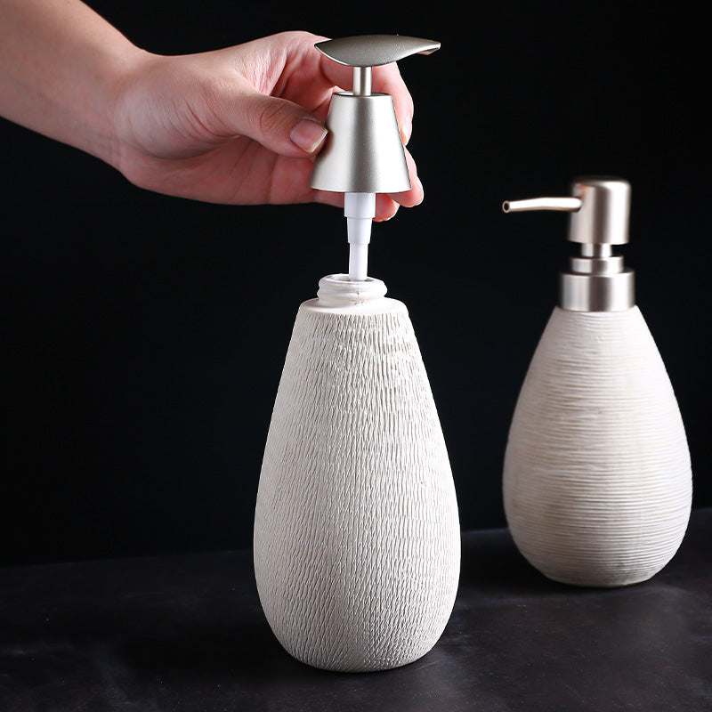 Ceramic Bathroom Gel Bottle