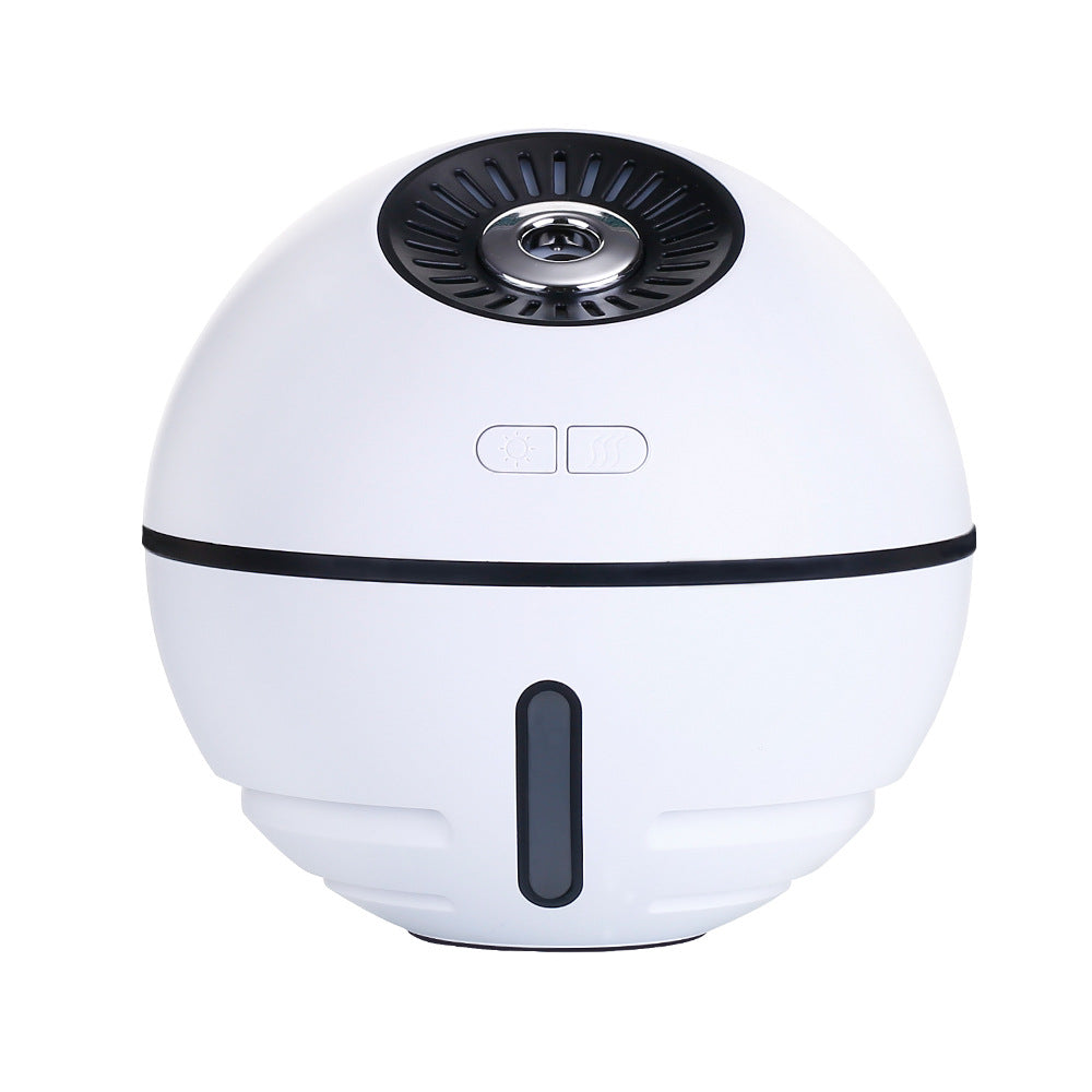 Rechargeable 2000mA Built-in Lithium Battery Mini Ultrasonic Aroma Humidifier Diffuser with LED Light Fan