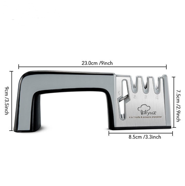 A Four-in-one Knife Sharpener