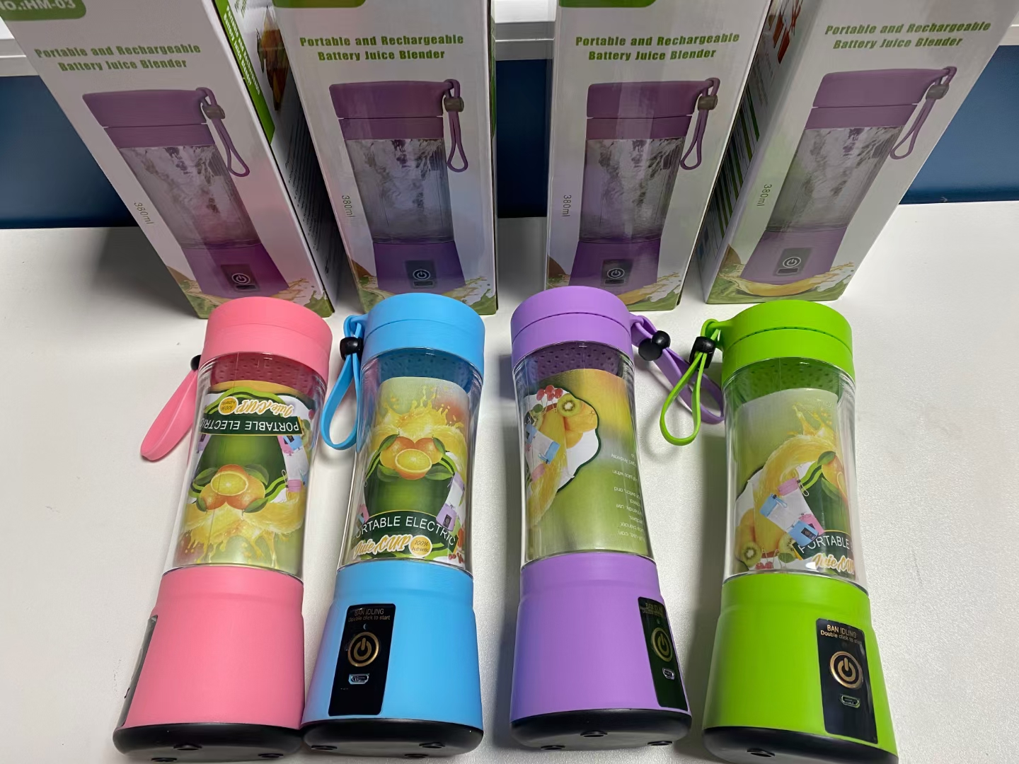 Portable Mini Blender With USB Rechargeable