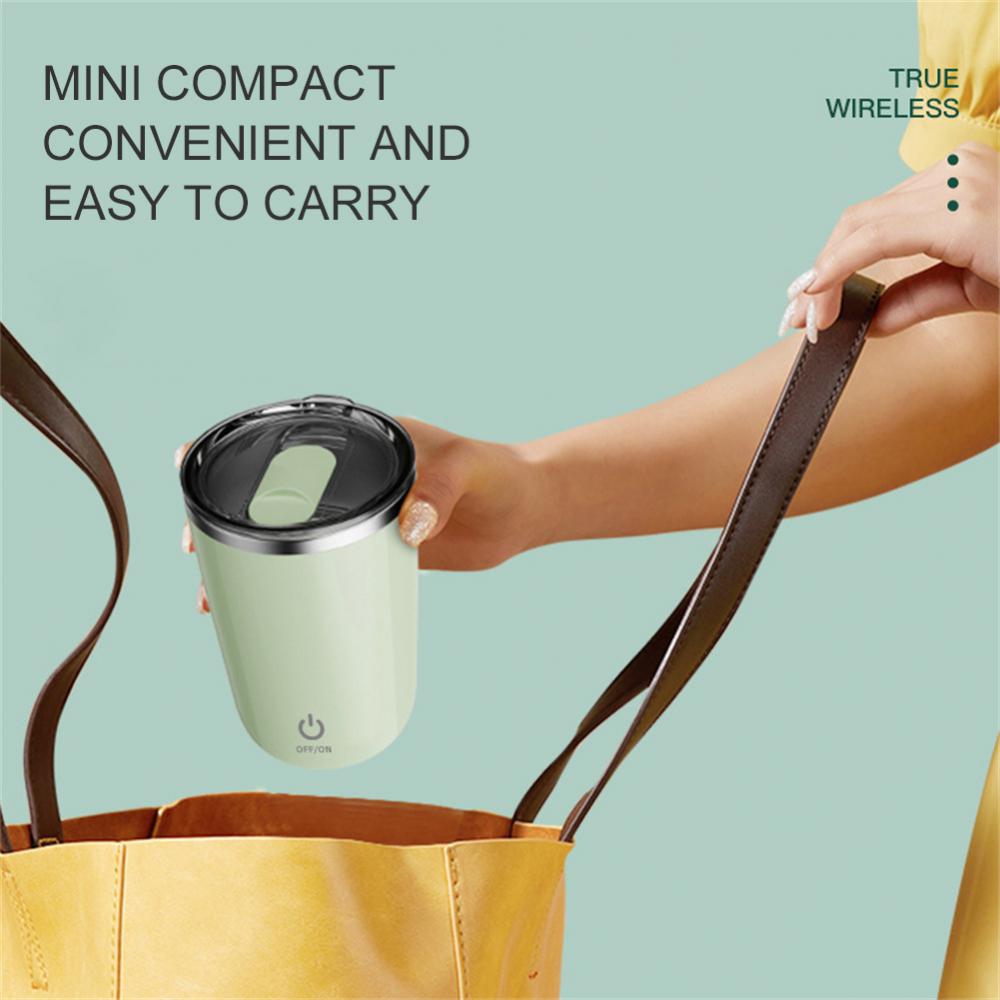350 ML Stainless Steel Automatic Self Stirring Coffee Mug