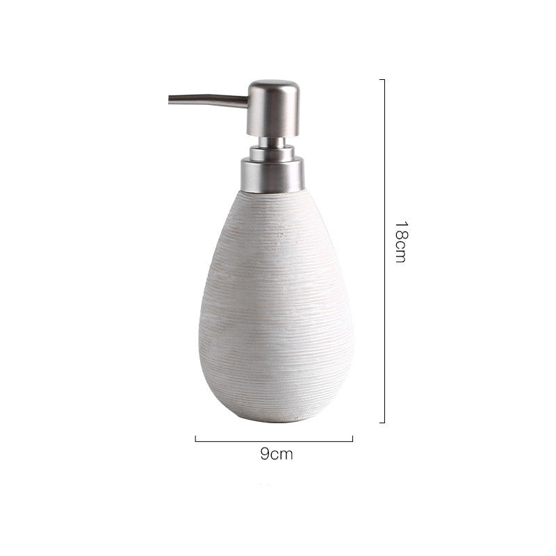 Ceramic Bathroom Gel Bottle