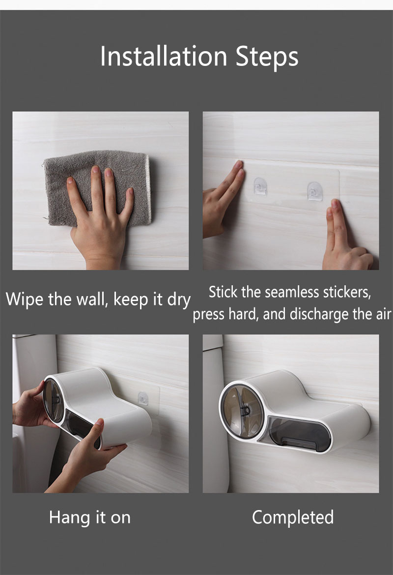 Toilet Bathroom Roll Holder