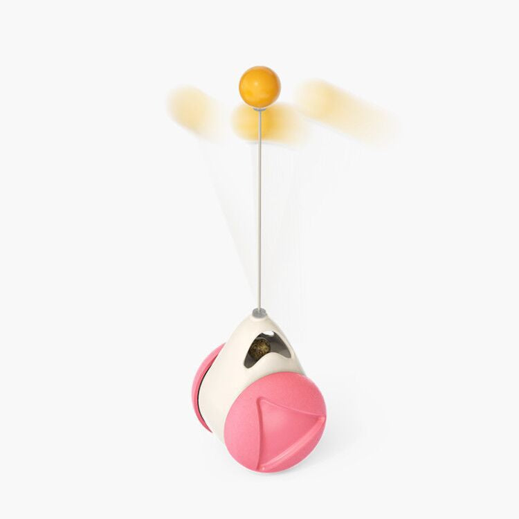 Multi-Function Cat Rotating Windmill Itch/ Scratching/ Teeth Shining Toy