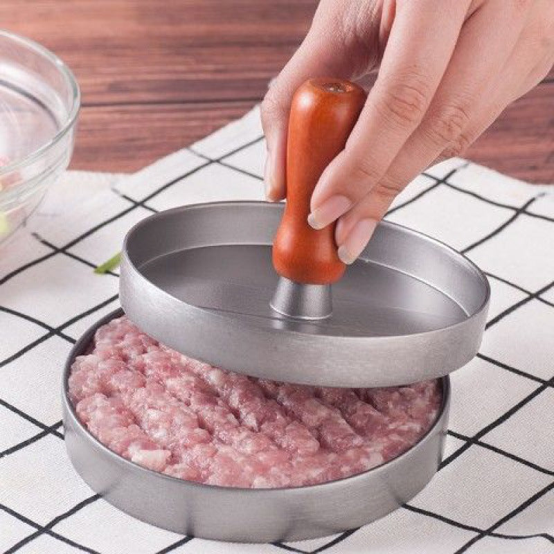 Aluminum Round Burger Press