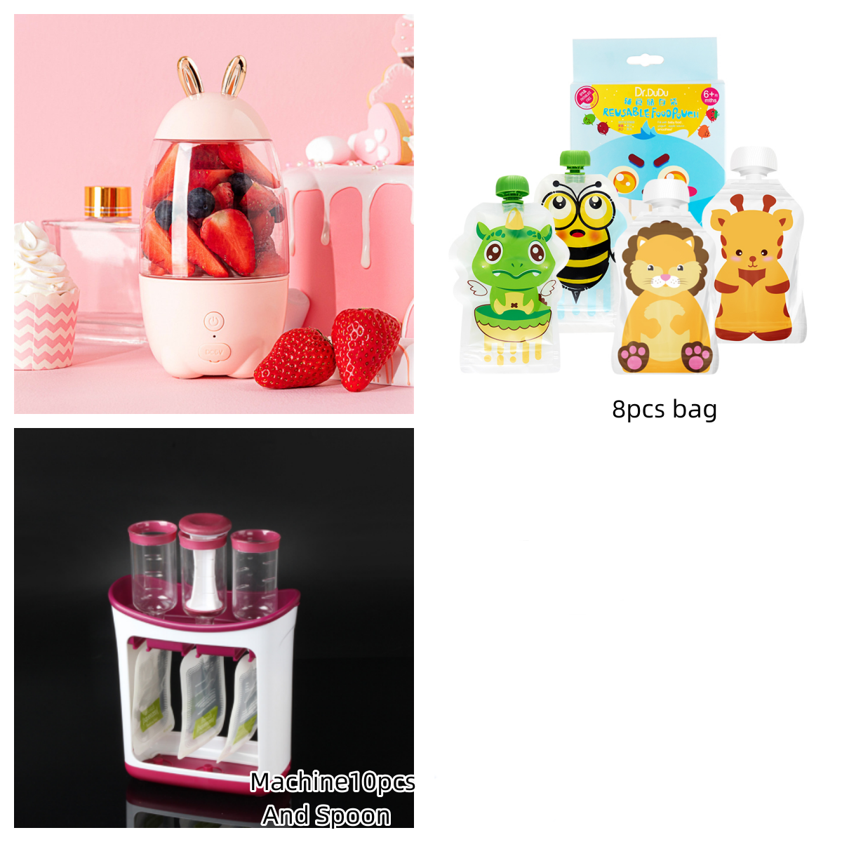 Electric Multifunctional Portable Blender/Juicer