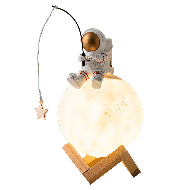 Astronaut Night Light Humidifier Figurines