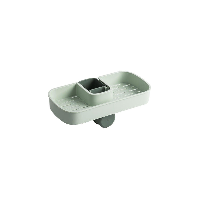 Sink Shelf Soap & Sponge Drain Rack Storage
