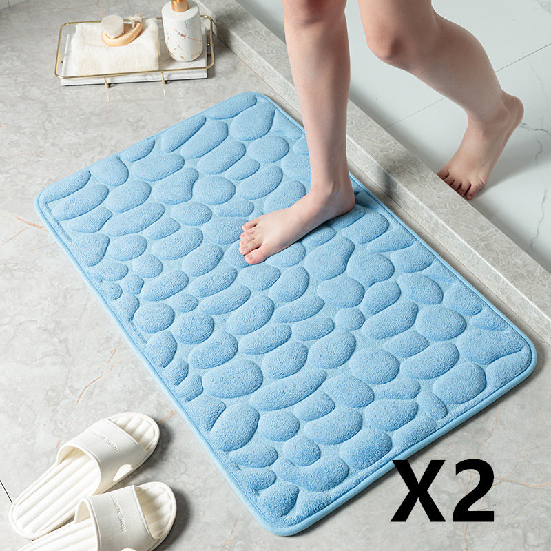 Pebble Stone Bathroom Floor Mat