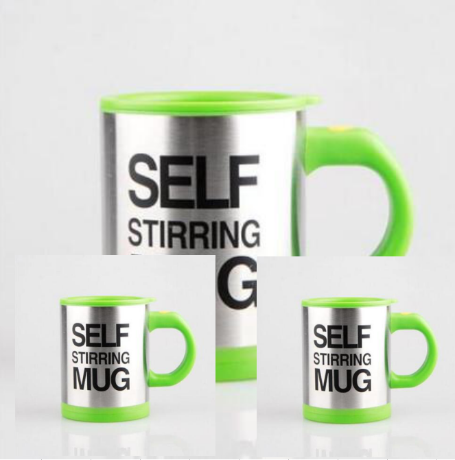 Automatic Self Stirring Stainless Steel Magnetic Coffee Mug